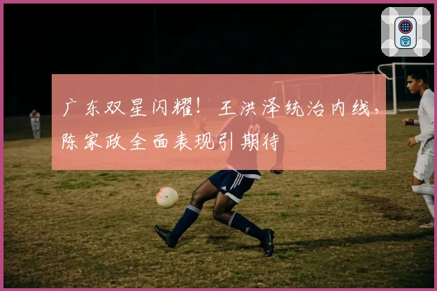 广东双星闪耀！王洪泽统治内线，陈家政全面表现引期待