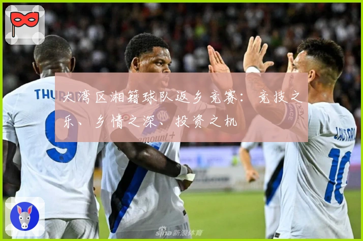 大湾区湘籍球队返乡竞赛：竞技之乐、乡情之深、投资之机